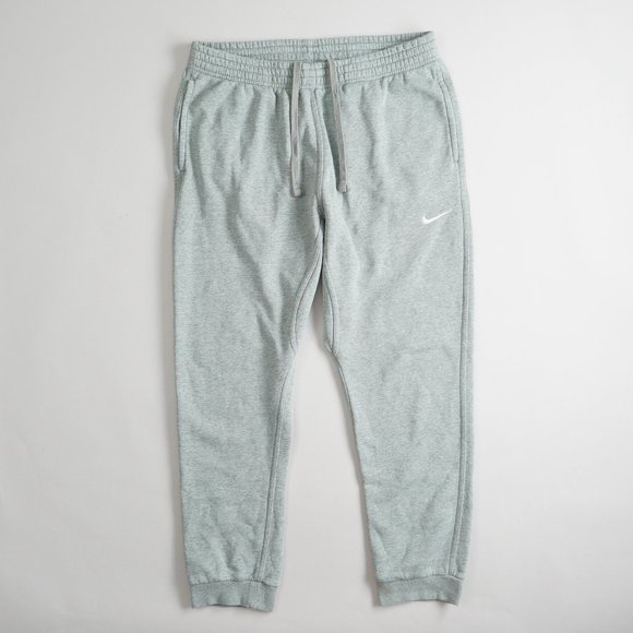 Nike Other - Y2K Nike Embroidered Swoosh Club Fleece Sweatpants Athletic Gray Mens Size XL